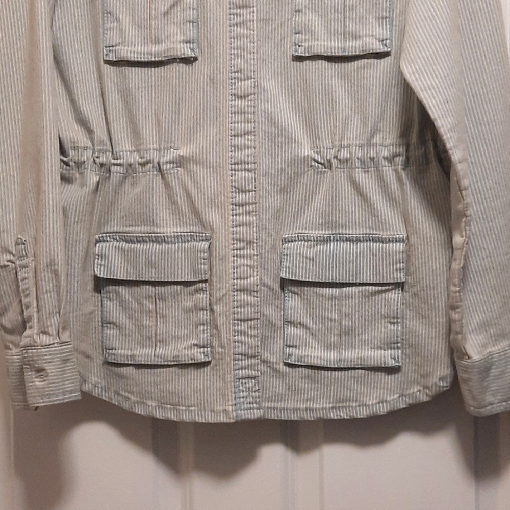Universal Thread Pinstripe Utility Jacket - Picture 4 of 6